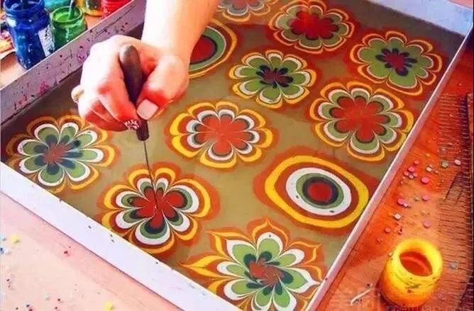  Marbling 年畫創(chuàng)作