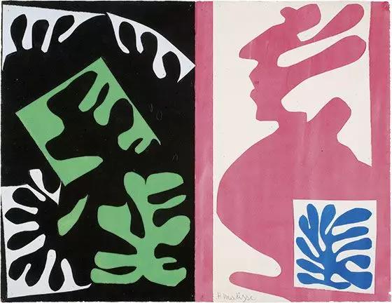 馬蒂斯稱這種創(chuàng)作方式為“Painting with Scissors”（以剪刀作畫）