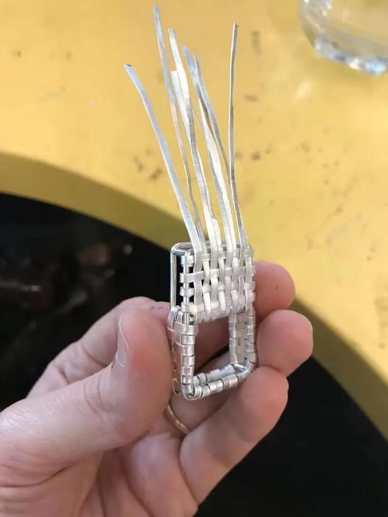 學習幾種金屬編織基礎樣式